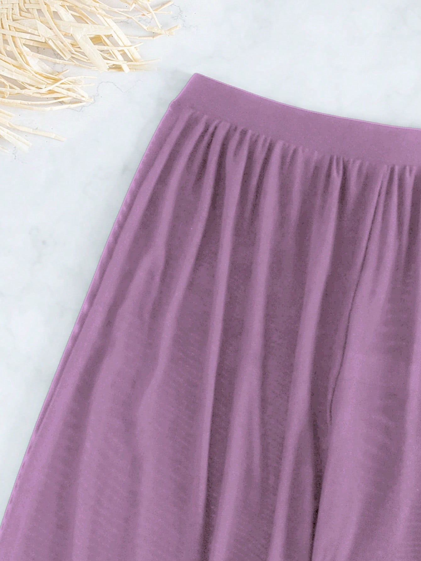 Conjunto Biquíni 3 Peças Estilo Bandeau com Fio U