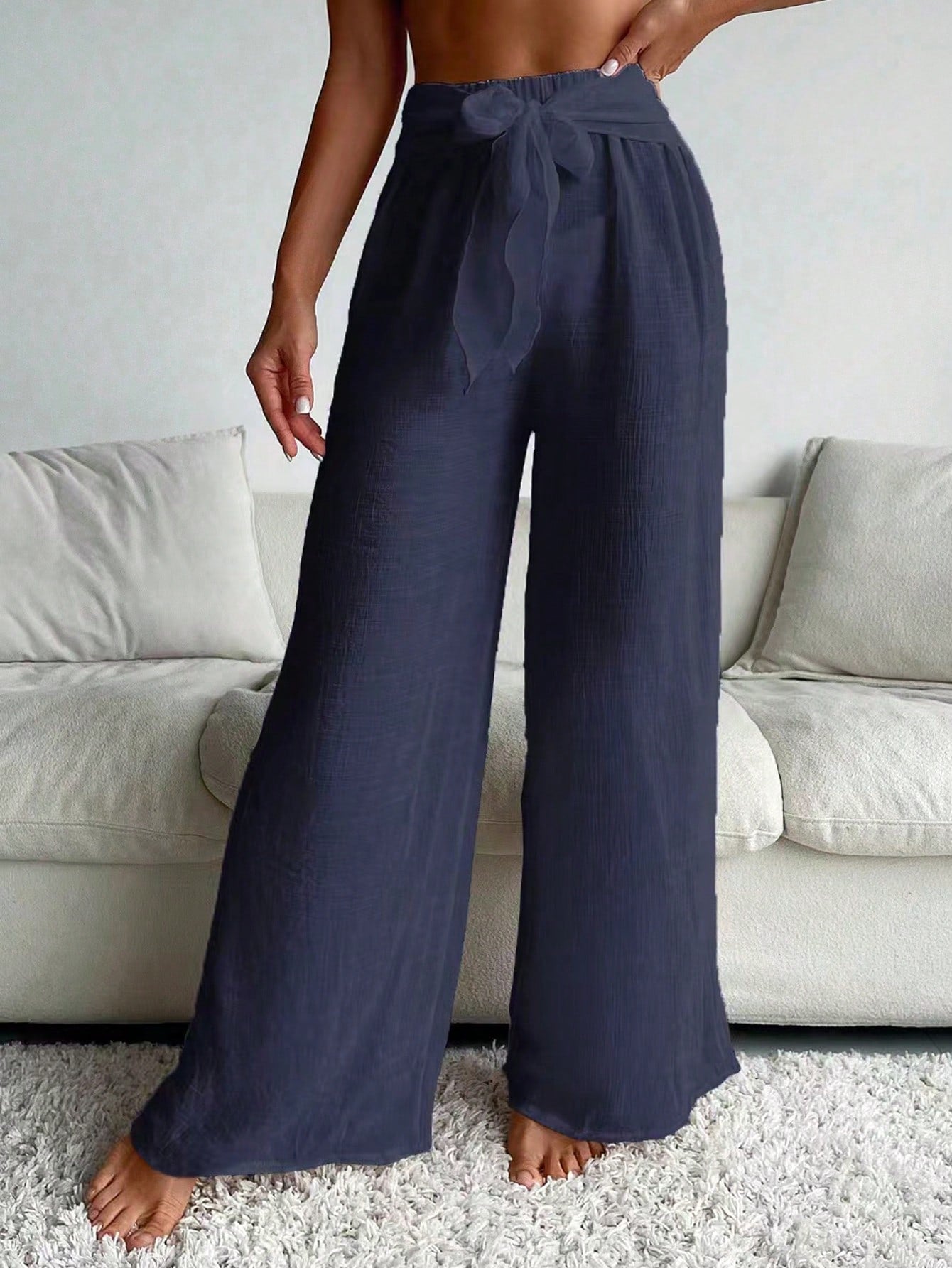 Conjunto Biquíni 3 Peças Estilo Bandeau com Fio U