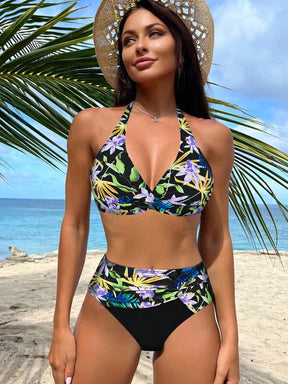 Biquíni Feminino Estampa Floral Tropical