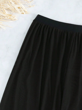 Conjunto Biquíni 3 Peças Estilo Bandeau com Fio U